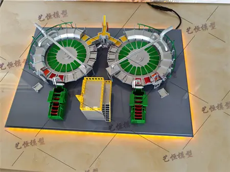 冶煉模型　圓盤澆鑄機的結(jié)構(gòu)及工作原理展示模型